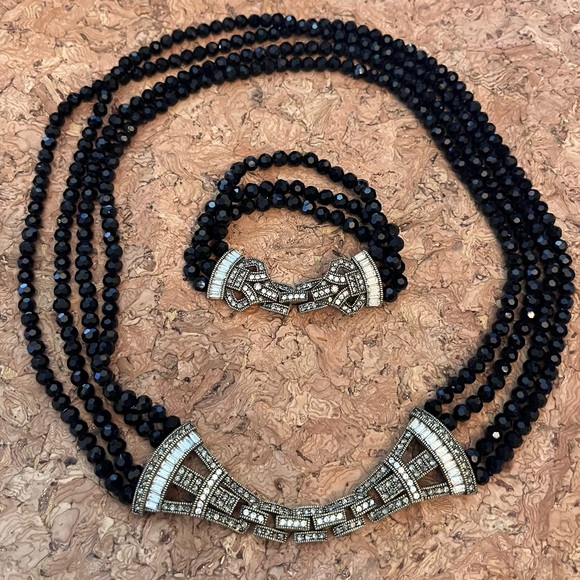 Heidi Daus Necklace and Bracelet Set - Picture 1 of 3